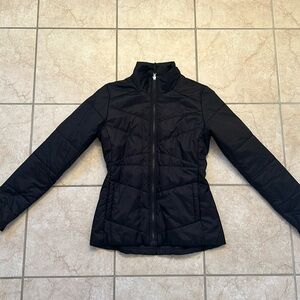 North face down jacket waist contour size small